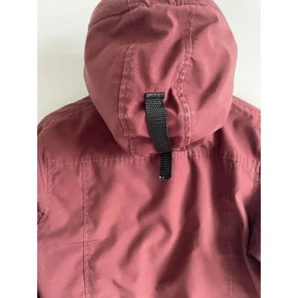 Canada Goose KENSINGTON Down Parka NO FUR 2506L Sz M Jacket Plum - Picture 4 of 16